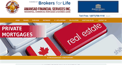 Desktop Screenshot of amansadfinancial.com